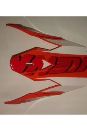 Kenny Performance Helmklep Jeugd Oranje / Rood One Size Betaalbaar
