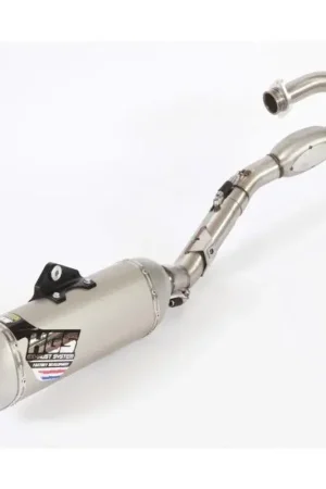 Nieuw HGS Uitlaat Honda CRF450R 2013-2014 ovalen FIM demper met RVS eindkap