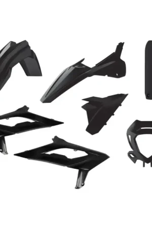 Polisport Plastickit Zwart Beta RR125 RR250 RR300 RR350 RR390 RR430 2023-2024 Uitverkoop