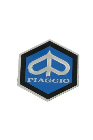 Korting Embleem Piaggio aluminium groot model 31mm