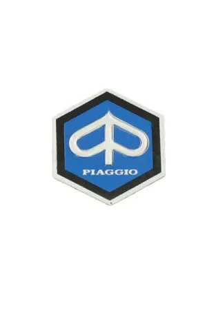 Gereduceerde Prijs Embleem Piaggio aluminium klein model 26mm