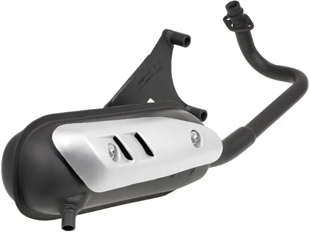 DMP uitlaat voor Piaggio & Vespa 50cc 4 Takt (2V) Meest Verkocht