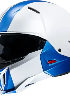 Hoge Kwaliteit Hjc I20 Batol Wit Blauw MC2SF Jet Helm
