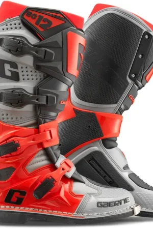 Weekendaanbieding Gaerne SG-12 Grijs Zwart Oranje Crosslaarzen