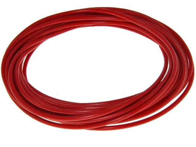 Mezoly - Montagesnoer / Lichtsnoer 0.5 mm² Rood 5 Meter Voordeelprijs