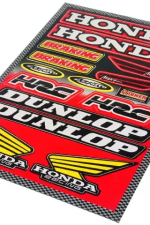 Voordeelprijs Falko - Stickerset Honda / Dunlop 15-delig 33 x 23 cm